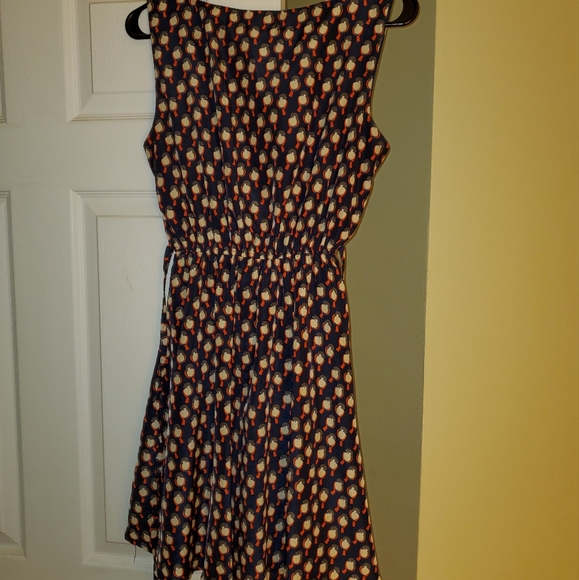 SM Wardrobe Bird Print Mini Dress size M/L - Picture 2 of 5